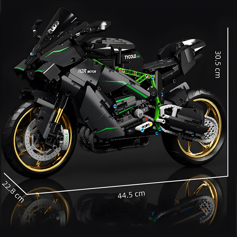 "HURRICANE" H2-R MOTORBIKE | 1808 PCS | SHOW PIECE MODEL | LIMITED STOCK |