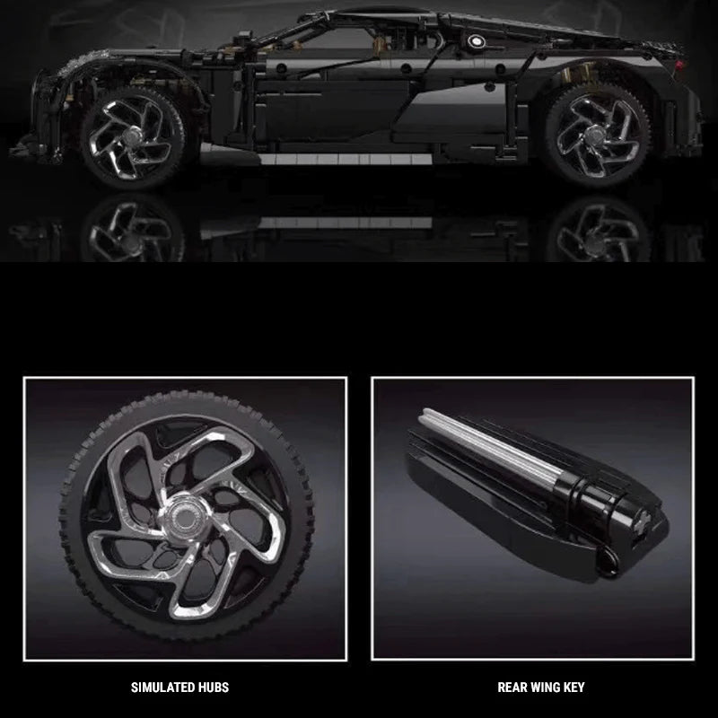 THE BLACK MAMBA HYPERCAR | REMOTE CONTROLLED | 4687 PCS | MOST SELLING PRODUCT | LIMITED STOCK |