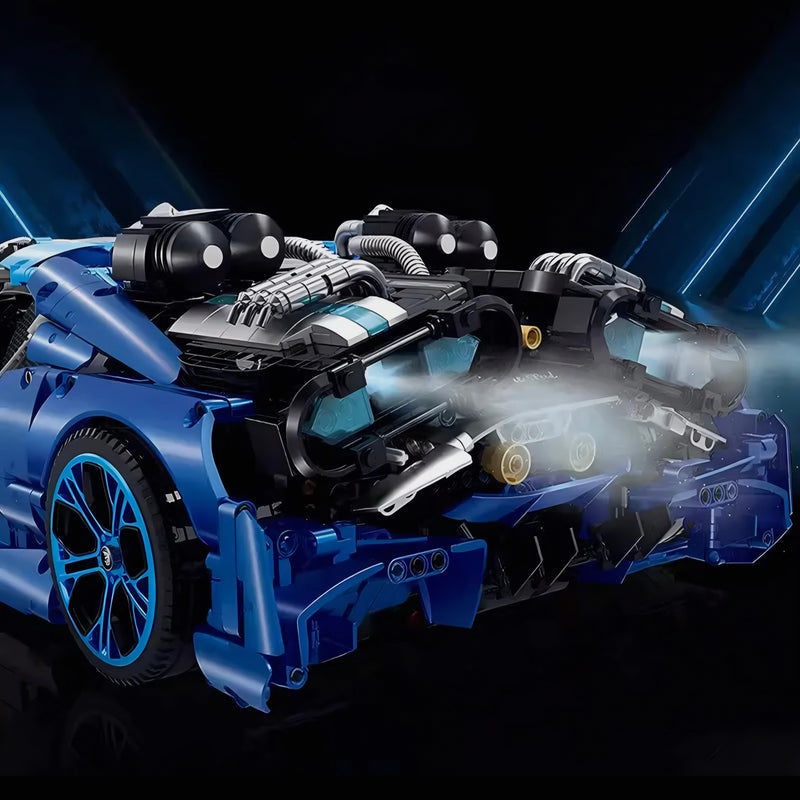 REMOTE CONTROLLED JET EDITION BUGATTI CHIRON | 3686 PCS | JET EDITION