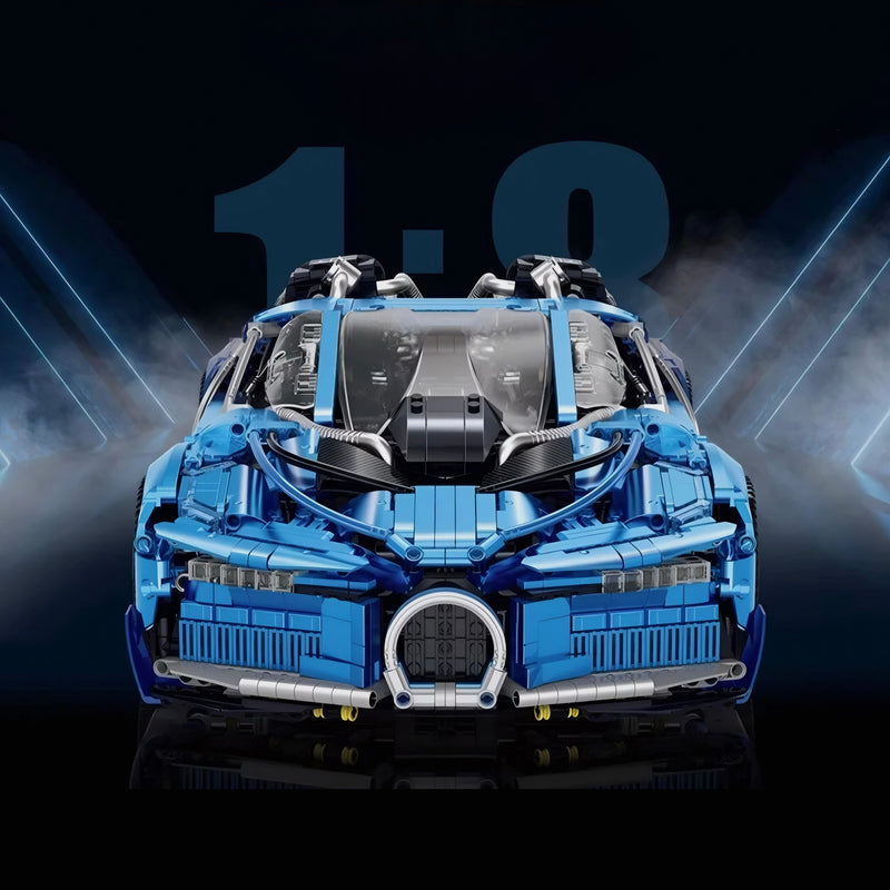 REMOTE CONTROLLED JET EDITION BUGATTI CHIRON | 3686 PCS | JET EDITION