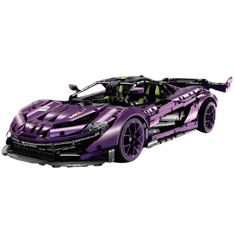 SATIN PURPLE P1 | REMOTE CONTROLLED CAR | 3567 PCS | FEW STOCK | 35KM/H SPEED | GO LIKE A ROCKET |