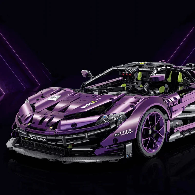 SATIN PURPLE P1 | REMOTE CONTROLLED CAR | 3567 PCS | FEW STOCK | 35KM/H SPEED | GO LIKE A ROCKET |