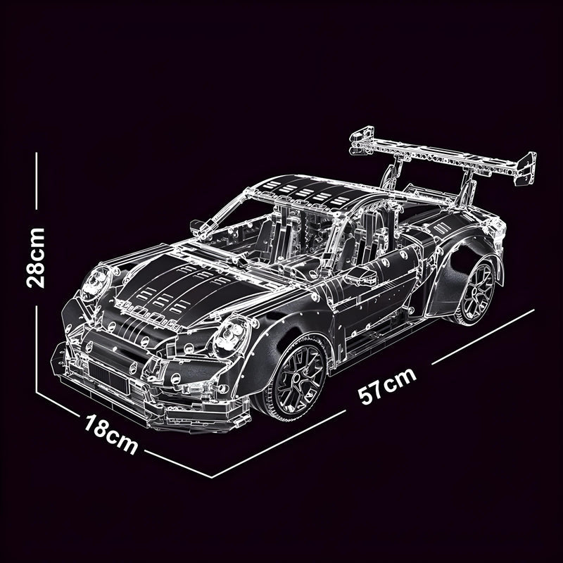 REMOTE CONTROLLED PORSCHE GT2 RS PRECISION EDITION | 3389 PCS | VERY FEW PIECES LEFT | FAST SHIPPING |