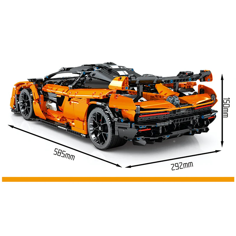 REMOTE CONTROLLED MCLAREN SENNA APEX EDITION | 3628 PCS | LIMITED STOCK |